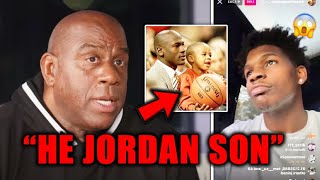 Magic Johnson ADMITS Anthony Edwards is JORDAN'S SON...