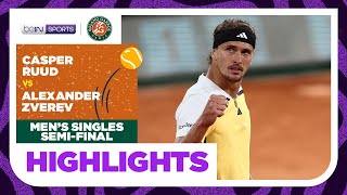 Casper Ruud vs Alexander Zverev | Roland Garros 2024 Highlights