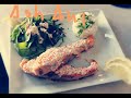 Лосось со сливочным соусом и с красной икрой! Salmon fish in creamy sauce with Red caviar!