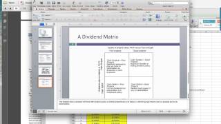 In Practice Webcast #13: Dividend Assessment