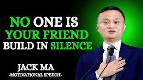 ONE RULE FOR SUCCESS | Inspired By Jack Ma | Empowering Ambition | ThrivefyGlobal