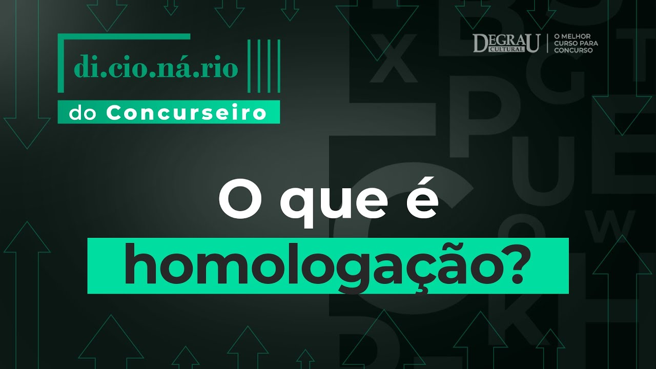 Dicionário do Concurseiro: entenda o que significa dizer que o concurso ...