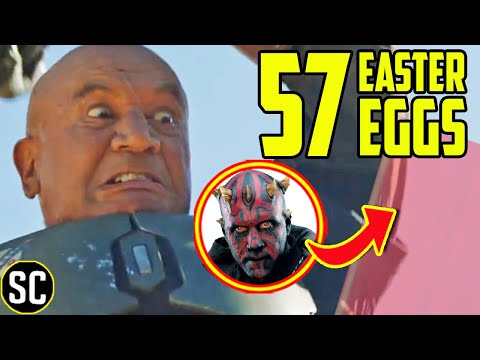 BOOK OF BOBA FETT: Every Easter Egg + DARTH MAUL Reference | Full Star Wars Breakdown, Explained