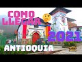 Como llegar a Antioquia 🤔  2021 - ⛪  El pueblito de mil colores 🌻  Lima -Peru