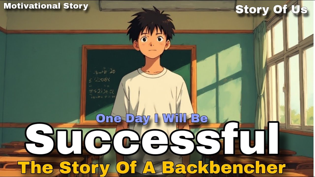 Hpw To Successful in Life। The Story Of a Backbencher। Motivational Story। Story Of Us।