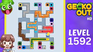 Gecko Out Level 1592 Solution Walkthrough