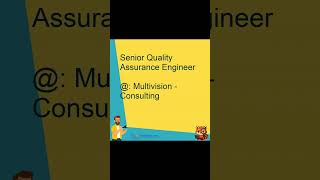 Senior Quality Assurance Engineer
