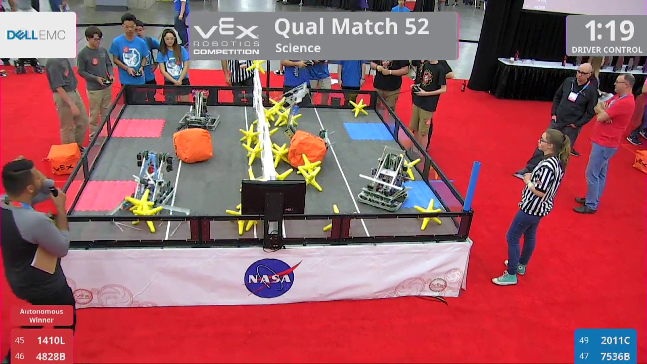 2017 VRC Sci Q52 - 1410L 4828B vs 2011C 7536B - 30 to 13