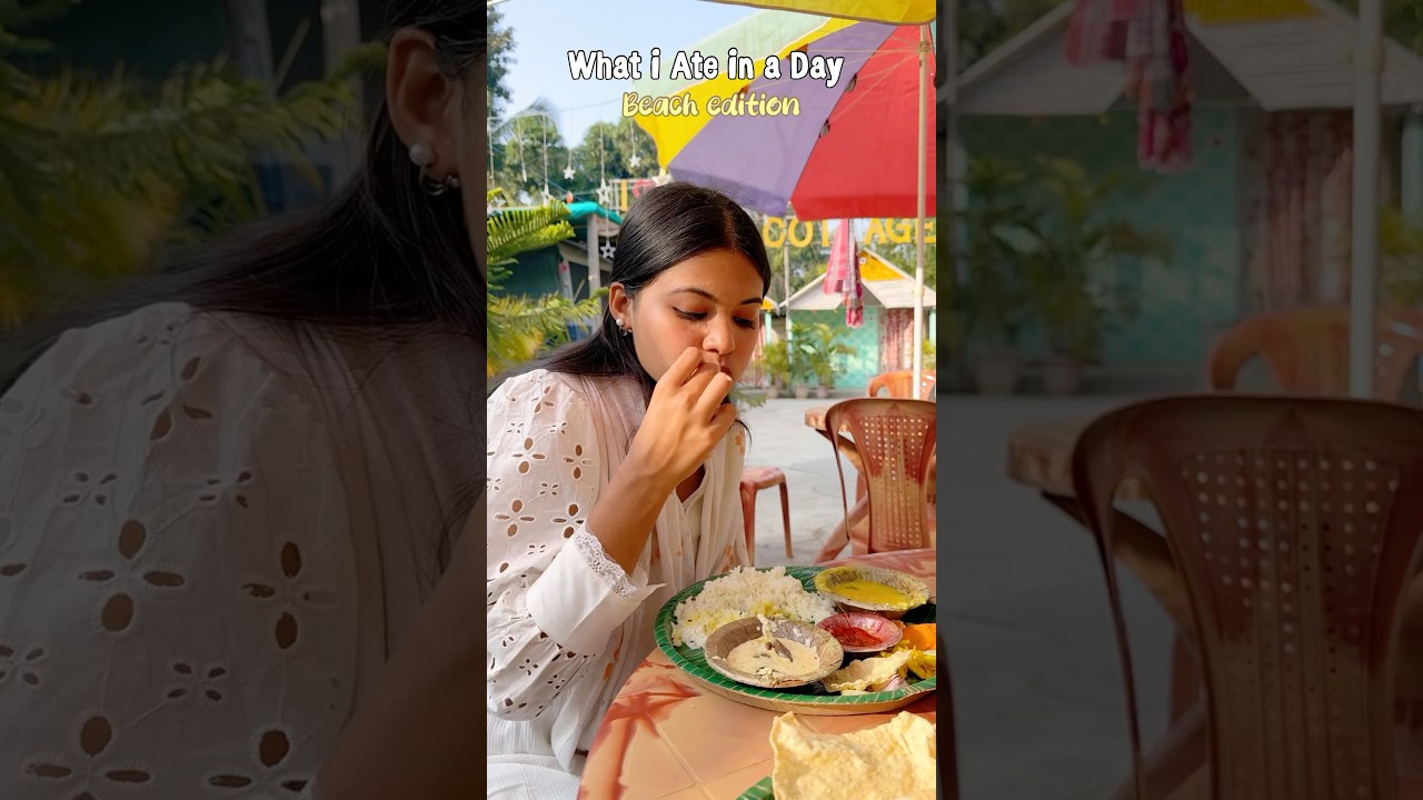 What i Ate on my Beach Cottage Stay 🛖 🏖️ | One day trip ✨ 