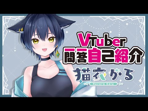 【自己紹介】Vtuber一問一答自己紹介【猫衣がる/新人Vtuber】