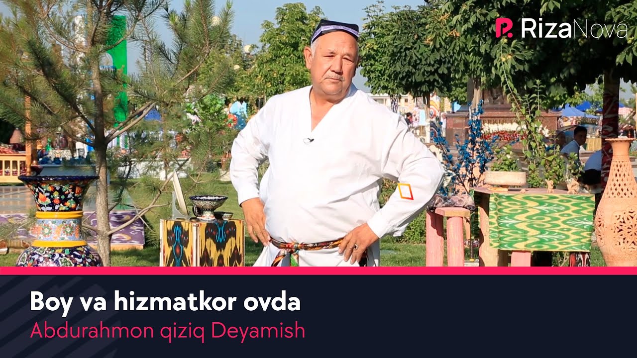 Abdurahmon qiziq Deyamish - Boy va hizmatkor ovda (hajviy ko'rsatuv)