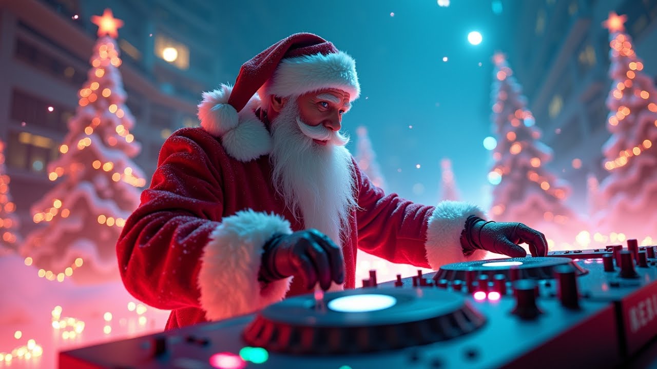 Santa Runs On Drum & Bass | Christmas DnB Background Music