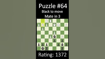 Daily Chess Puzzle no.64 #shorts