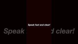 Day 13 : Speak Fast and Clear - Trying to Speak English Confidently 💬