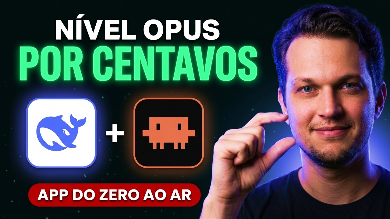 Criei Um App Completo Com DeepSeek No Claude Code (DeepClaude do Zero Ao Deploy)