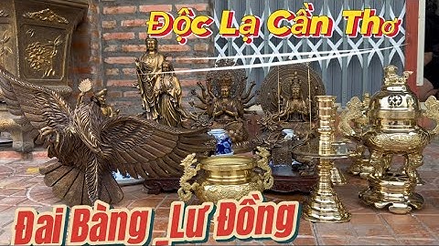Đại bàng bằng đồng _ Lư đồng xưa _ Bộ trà gốm #độclạcầnthơ #độclạ