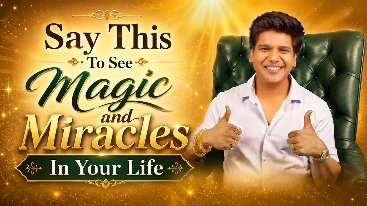 Open Yourself to Magic & Miracles | Daily Affirmation Practice with Dr Ashissh Narayankr