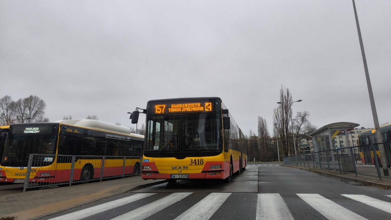 MAN NG363 Lion's City G #3418 [🚍157] MZA Warszawa