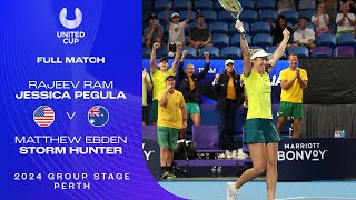 Ram/Pegula v Ebden/Hunter Full Match | United Cup 2024 Group C