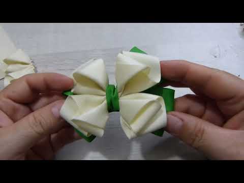 Hermosos Moños en Cinta Gros PASO A PASO, Manualidades
