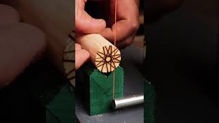 How to Create Geometric Pyrography Art and Secure Wooden Dowel Joints