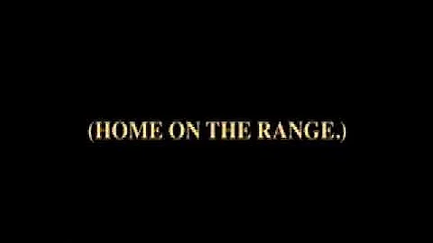 Home on the Range Music and Lyrics