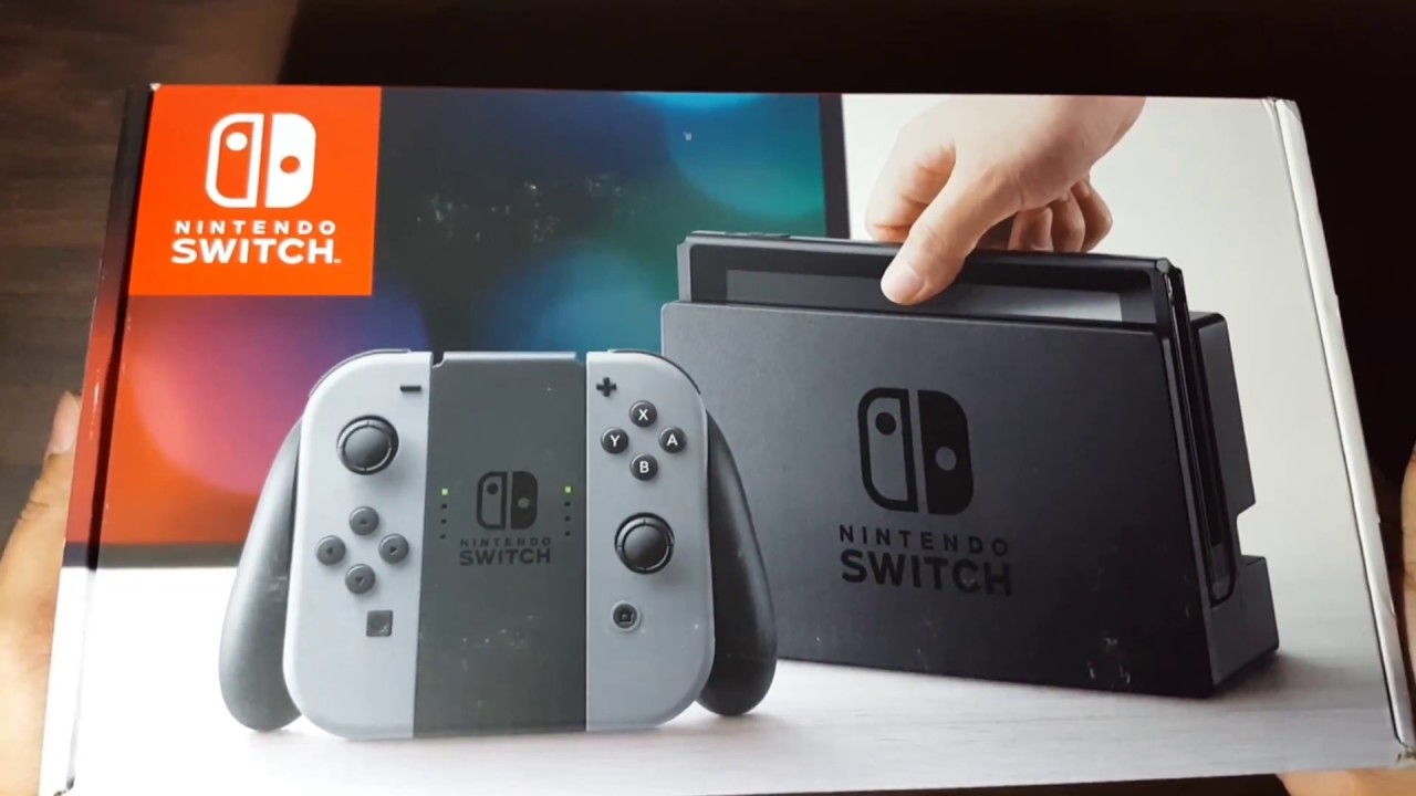 Nintendo Switch Unboxing (HAC-001) - YouTube