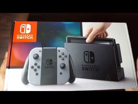 Nintendo Switch Unboxing (HAC-001) - YouTube