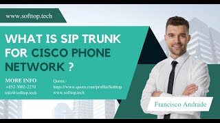 Maximizing Cisco Phone Network Efficiency: A Guide to SIP Trunking Configuration" screenshot 3