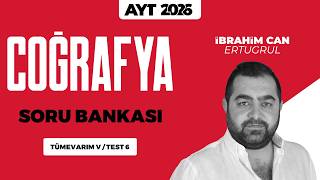 Ayt 3D Coğrafya Soru Bankası Tümevarım 05 Test 06 Soru Çözümleri İbrahim Can Ertuğrul