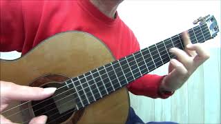 Video thumbnail of "For you babys Simple red cover guitar fingerstyle"