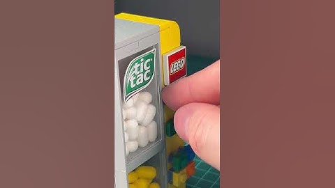 Working Lego Vending Machine #lego