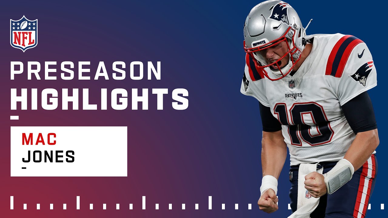 "The Boy Wonder" Mac Jones Full Preseason Highlights | Preseason 2021 NFL Game Highlights