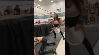 Celebrity Labrava punishes Allie Recks with a cookie sheet #wrestling #womenswrestling Profile