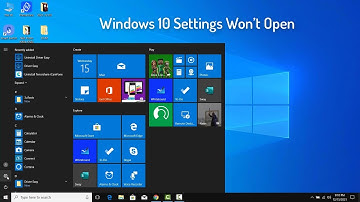 How To Fix Windows 10 Settings Not Opening/Working