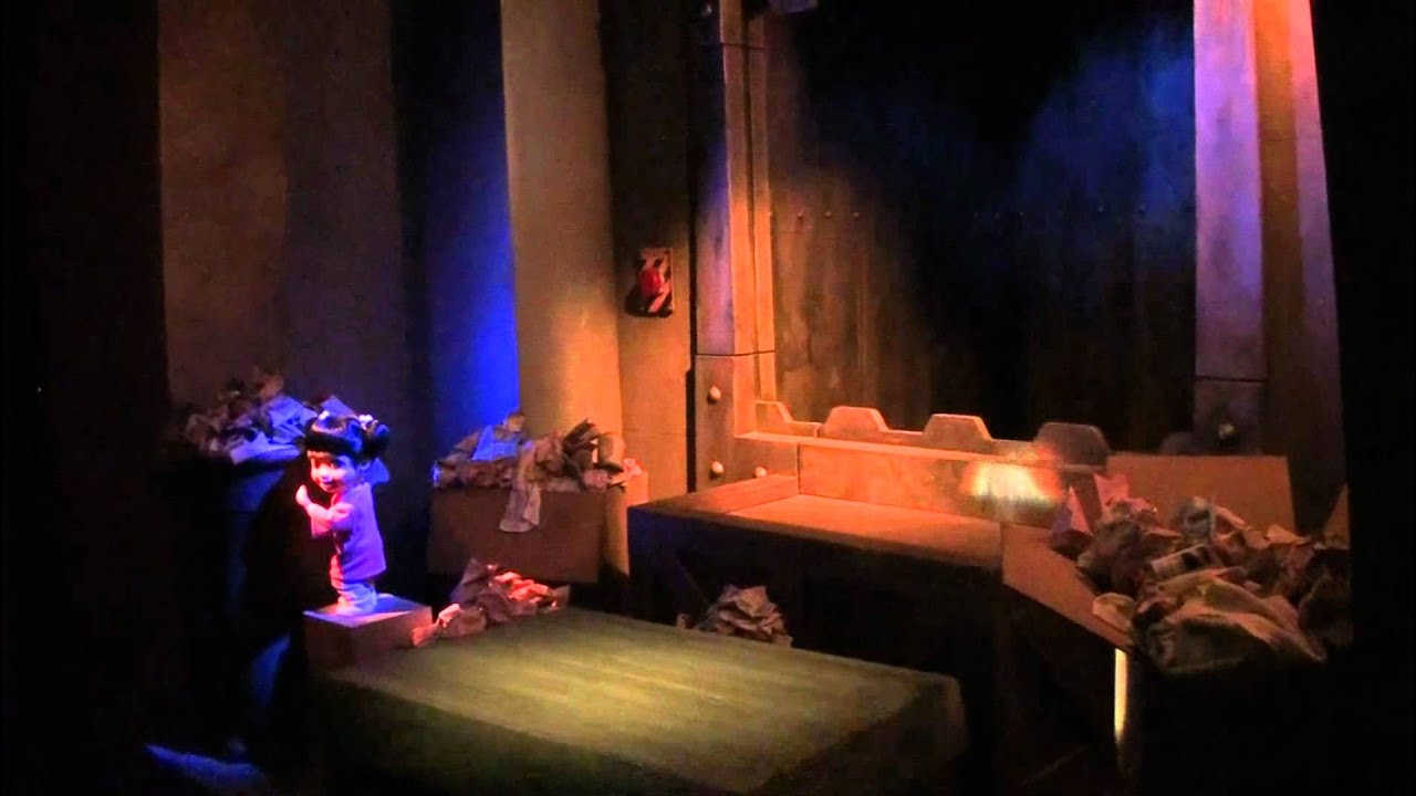Monsters Inc Ride and Go Seek POV Tokyo Disneyland Japan Darkride Attraction