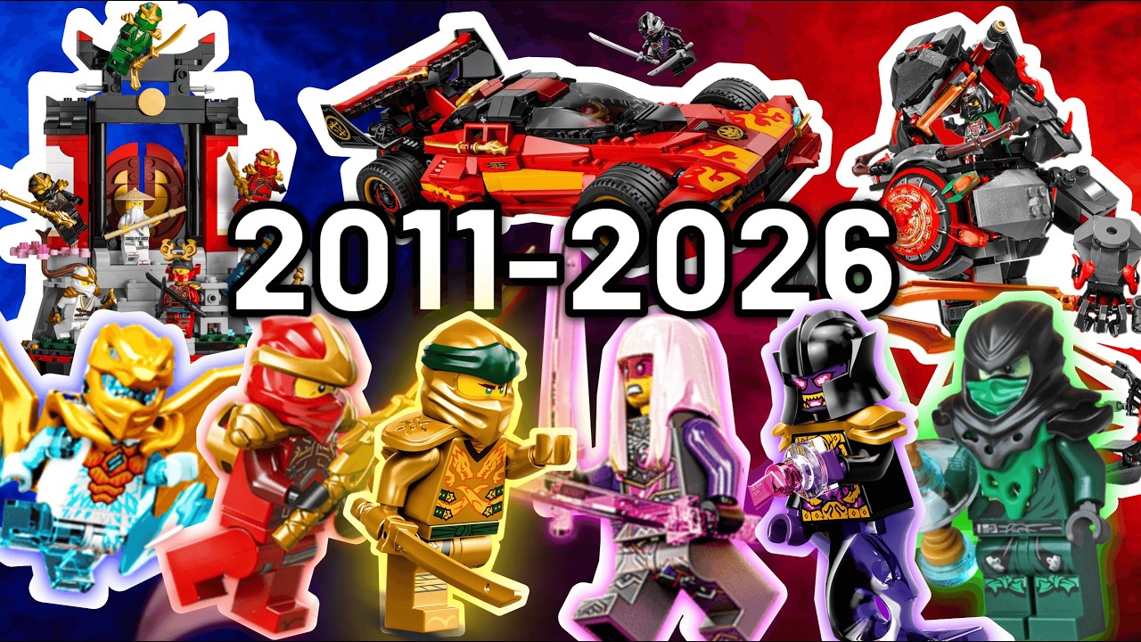 EVERY NINJAGO Set Ever 2011-2026 (670+ Sets)