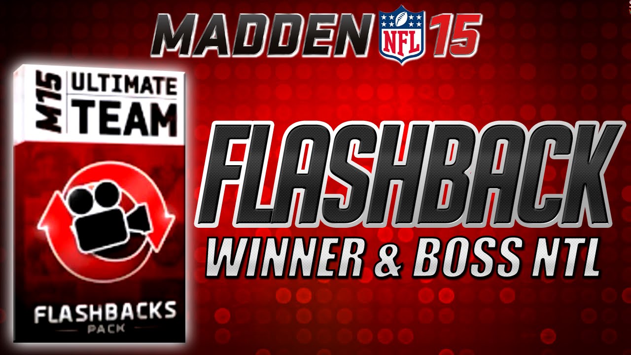 MUT 15 - Flashback Pack Giveaway Winner & I Pulled Boss Night Train Lane... LOL