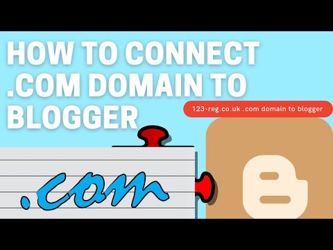 How to connect 123-reg.co.uk domain to blogger