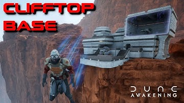 Clifftop Base | Dune: Awakening | Build Tutorial