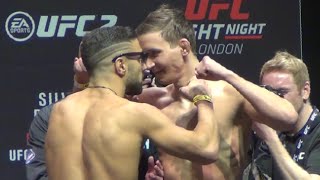 David Teymur Vs Martin Svensson Weigh In And Staredown Video