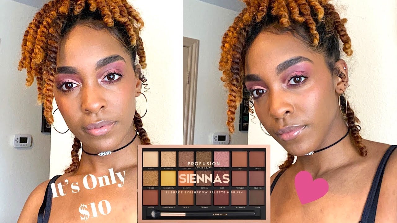 THE PIGMENT ..... Profusion Cosmetics Siennas Pallete Review | It’s Only $10