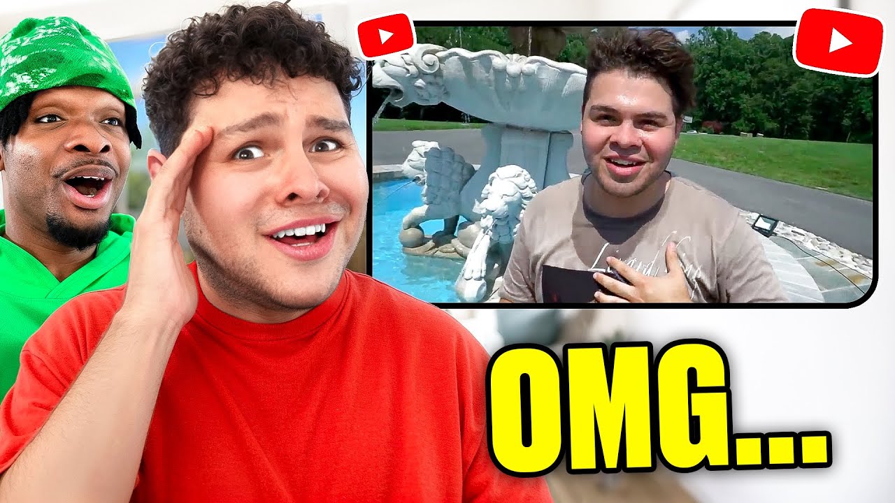 Reacting To My FIRST VIDEO On YouTube.. *CRINGE*