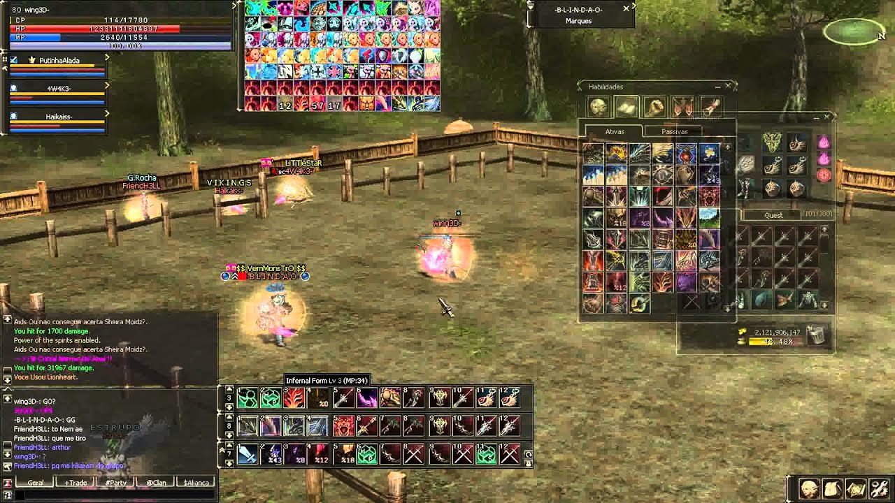 L2 Show Games wing3D- vs B-L-I-N-D-A-O