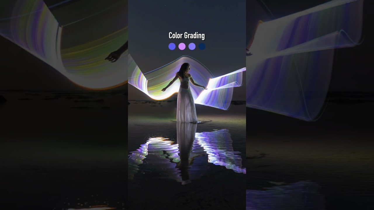 Adobe Photoshop Tutorial: How to Edit Lightpainting Photos