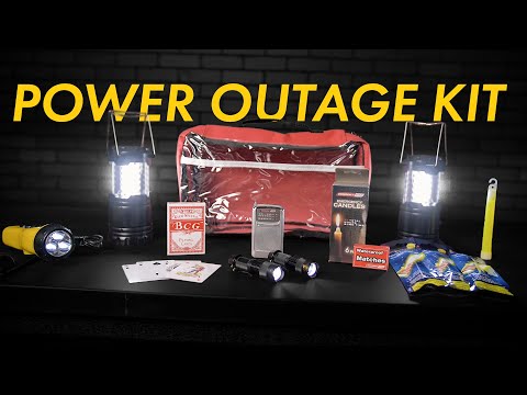 How to Make a Power Outage Kit - Oak Hill Homestead