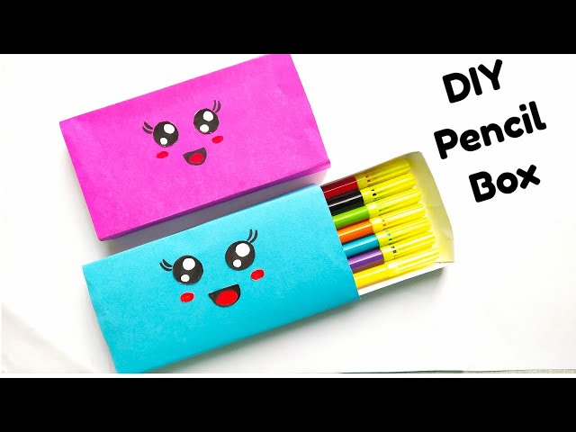 How to Make DIY Pencil Box with Kids - TheDIYPlan