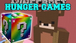 Minecraft: BABY GIRLS ROOM HUNGER GAMES - Lucky Block Mod - Modded Mini-Game