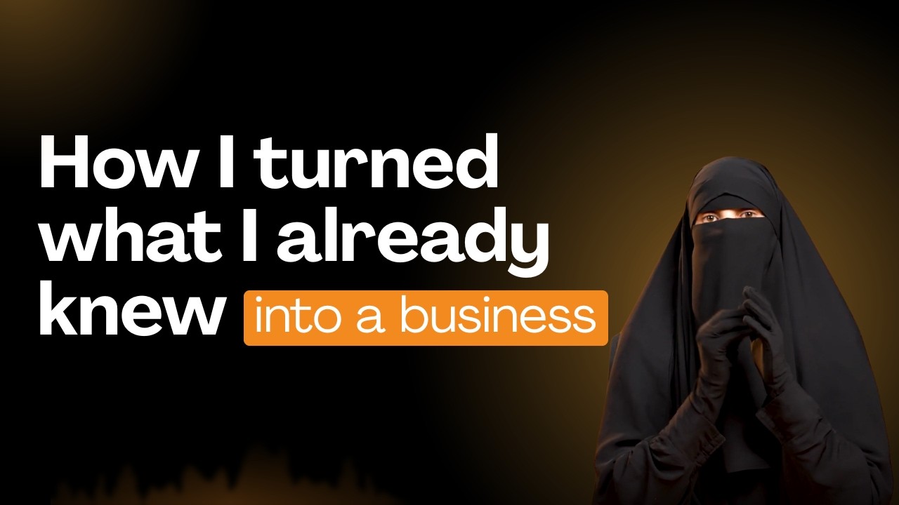I left my 9-5 to wear a niqab and made $100K in a year