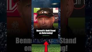 Bennett Blasts Refereeing Chaos: 'Wasting His Time!' #Shorts